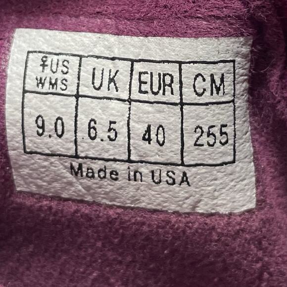 5.10 Five Ten Rogue VCS Climbing Shoes Womens Size 9 Purple Suede Dual Strap - Picture 8 of 9